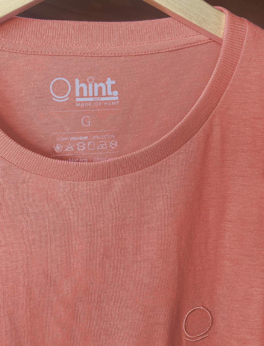 Camiseta Masculina de Cânhamo - Sunset