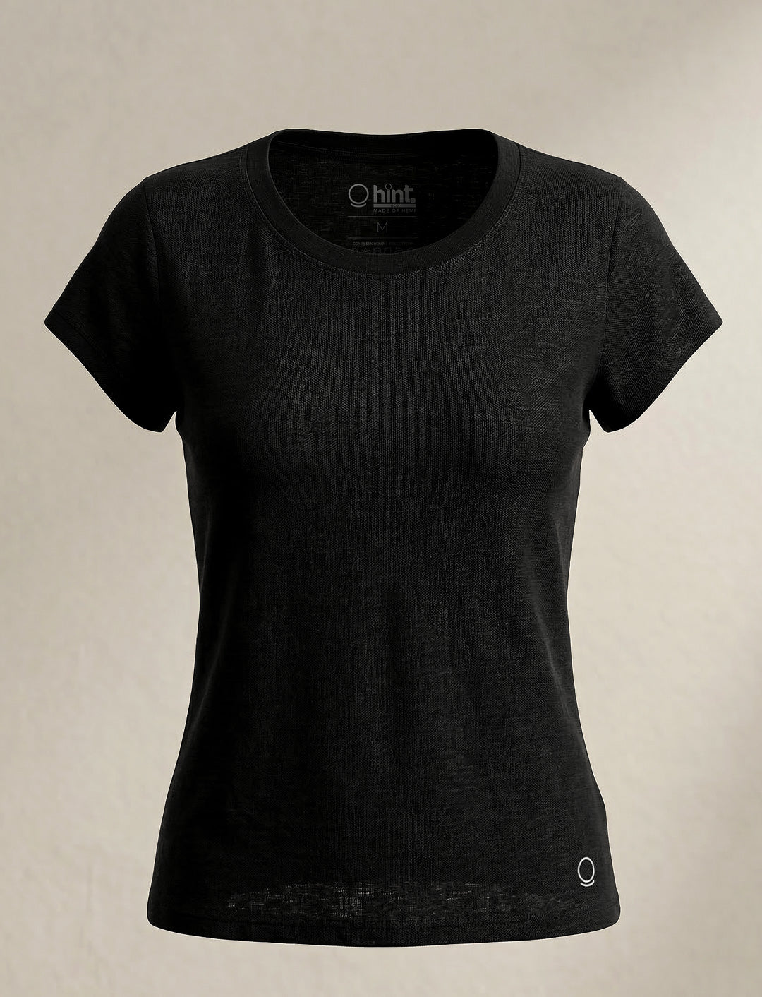 Camiseta Feminina de Cânhamo - Noir