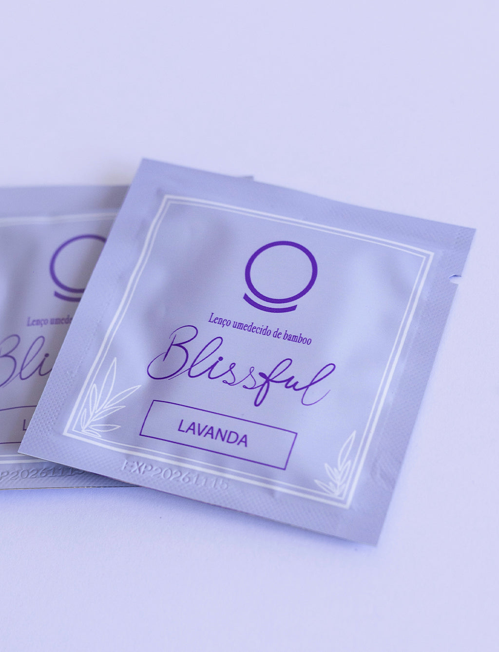 Lenços Umedecidos de Bamboo Blissful - Lavanda