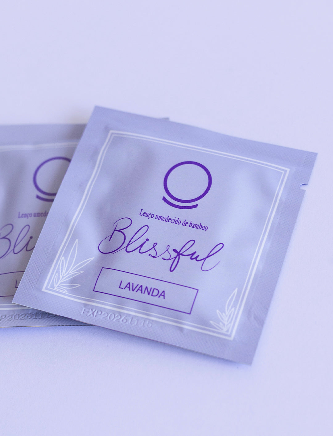 Lenços Umedecidos de Bamboo Blissful - Lavanda