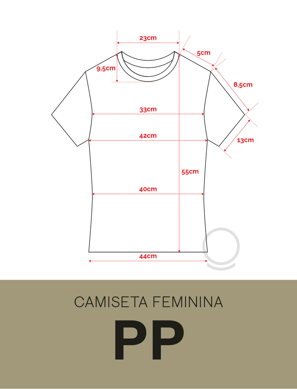 Camiseta Feminina de Cânhamo - Noir