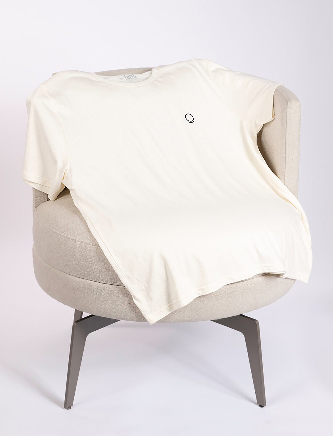 Camiseta Masculina de Cânhamo - Écru