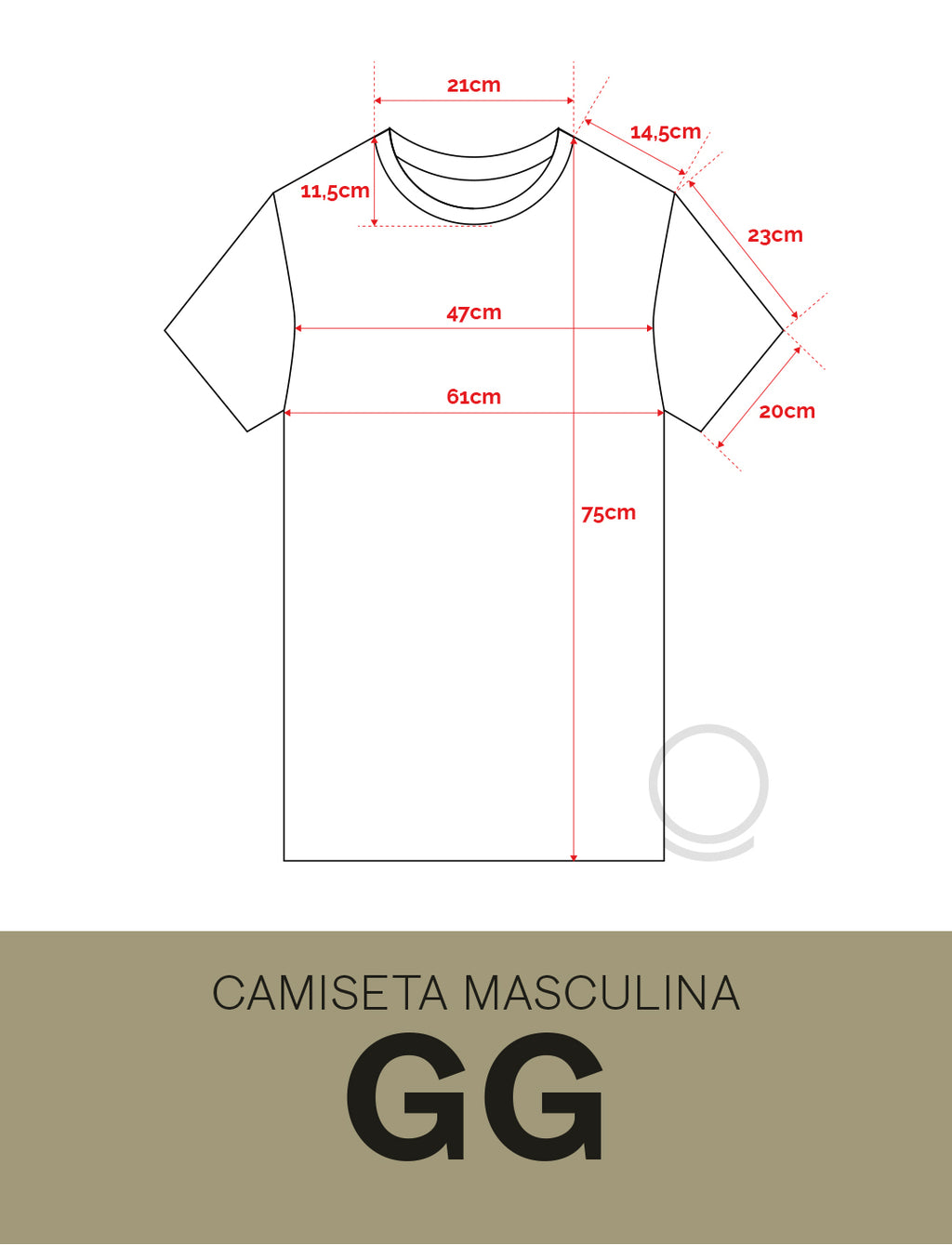 Camiseta Masculina de Cânhamo - Écru