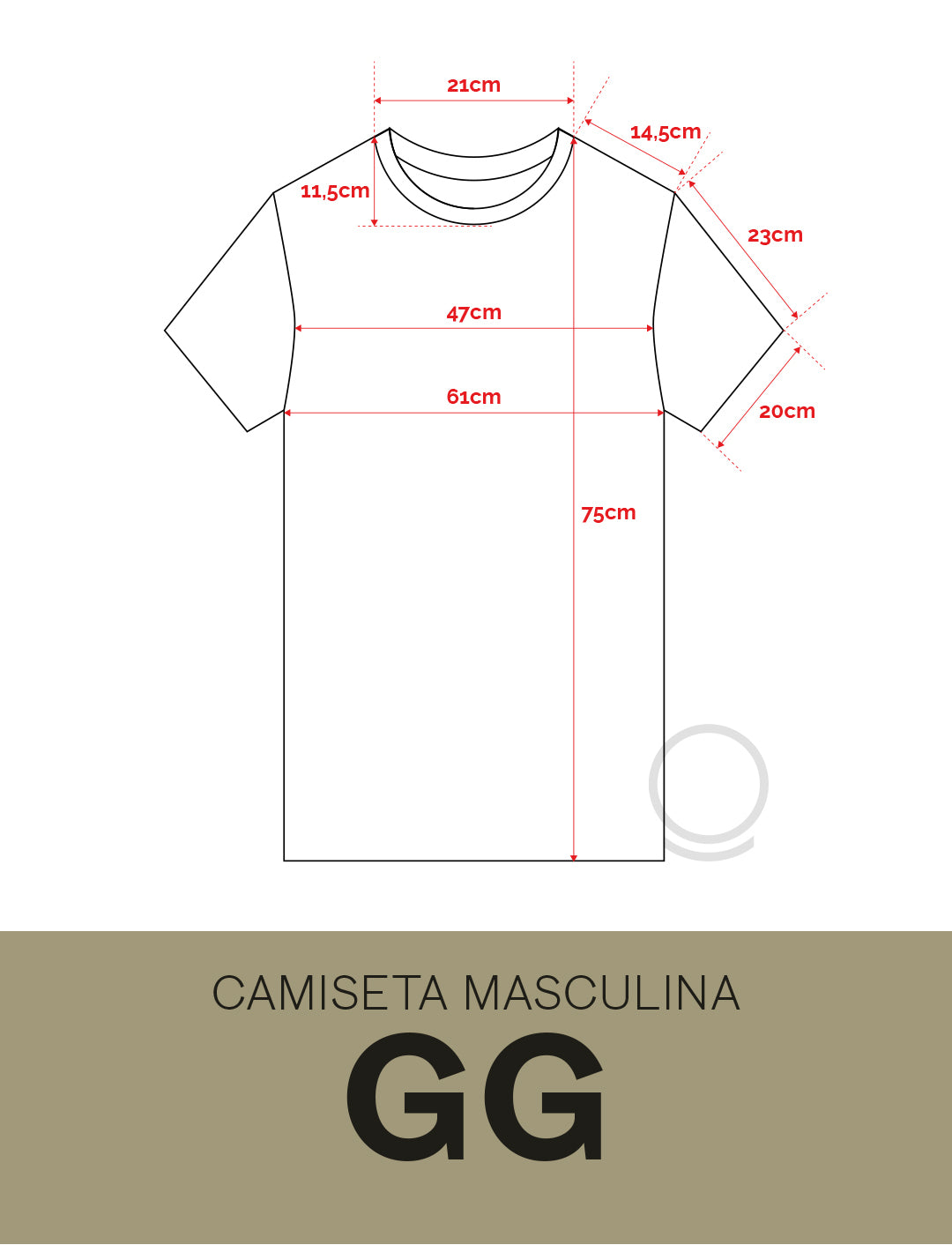 Camiseta Masculina de Cânhamo - Écru