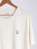 Camiseta Masculina de Cânhamo - Écru