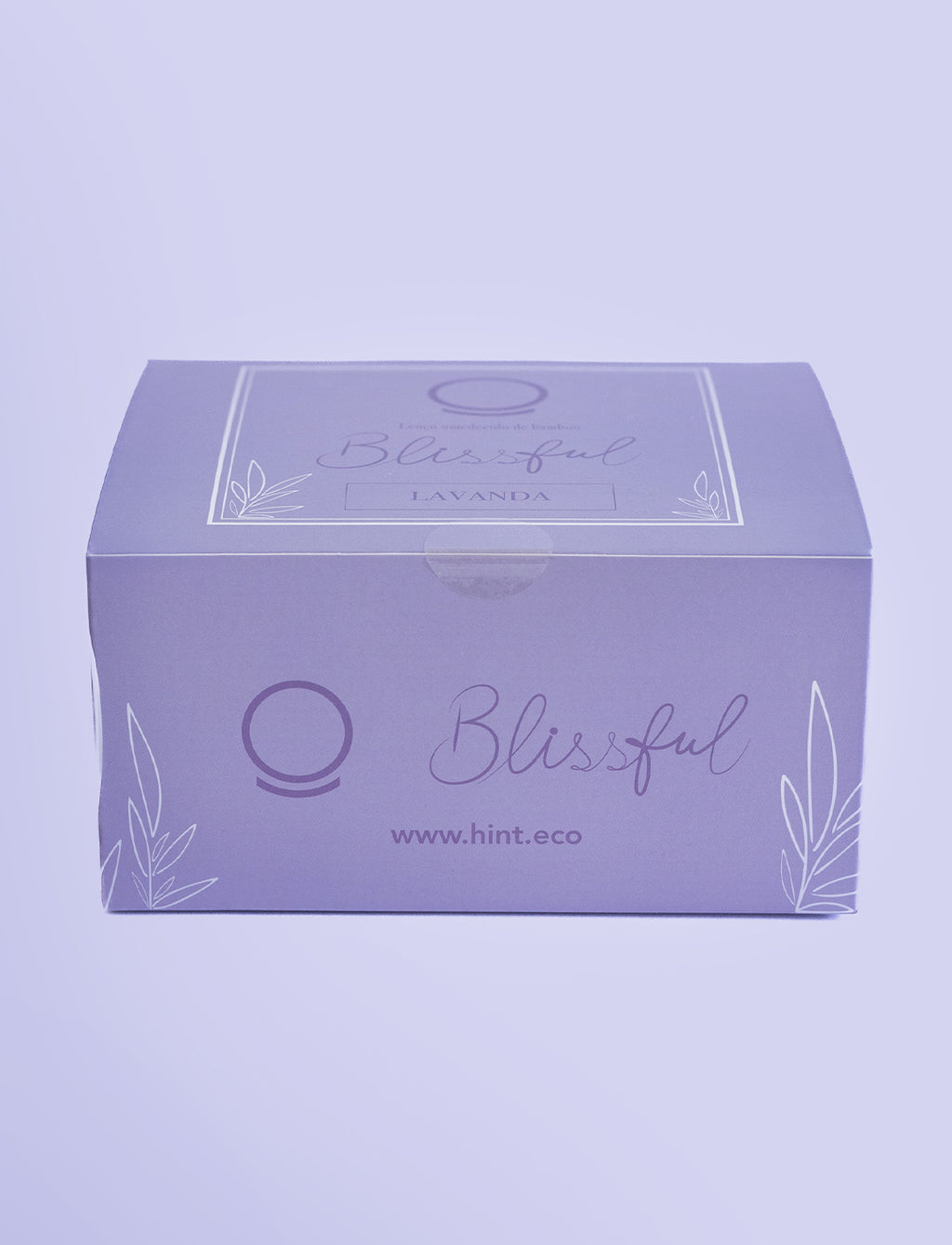 Lenços Umedecidos de Bamboo Blissful - Lavanda