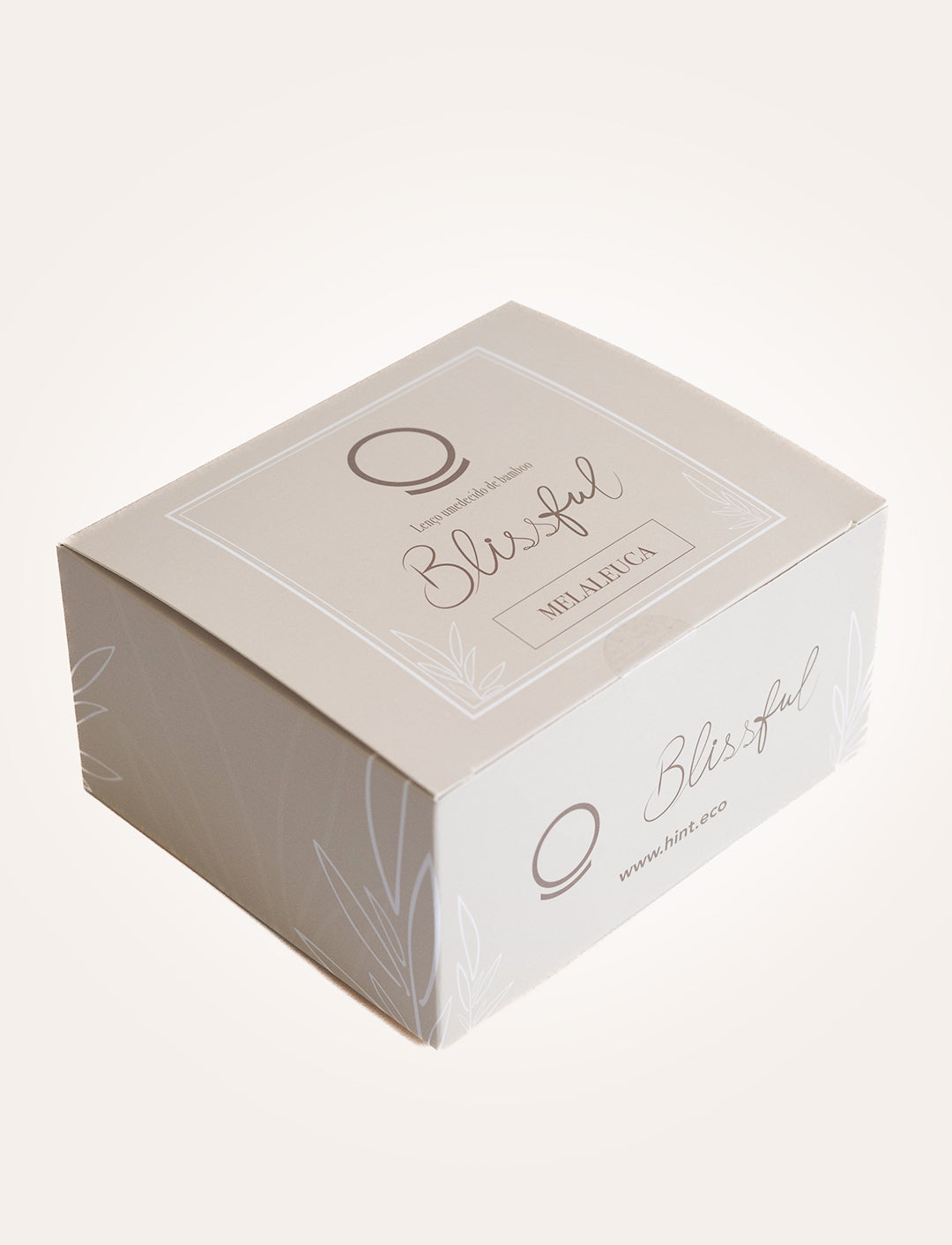 Blissful – Lenços Umedecidos de Bambu com Óleos Essenciais – Melaleuca | 50 Unidades