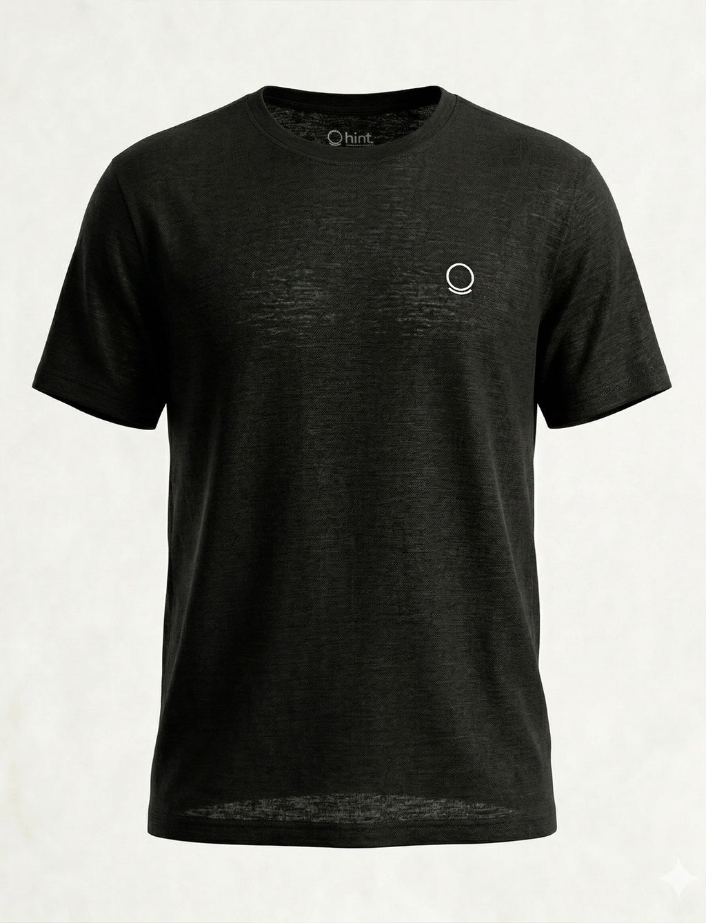 Camiseta Masculina de Cânhamo - Noir
