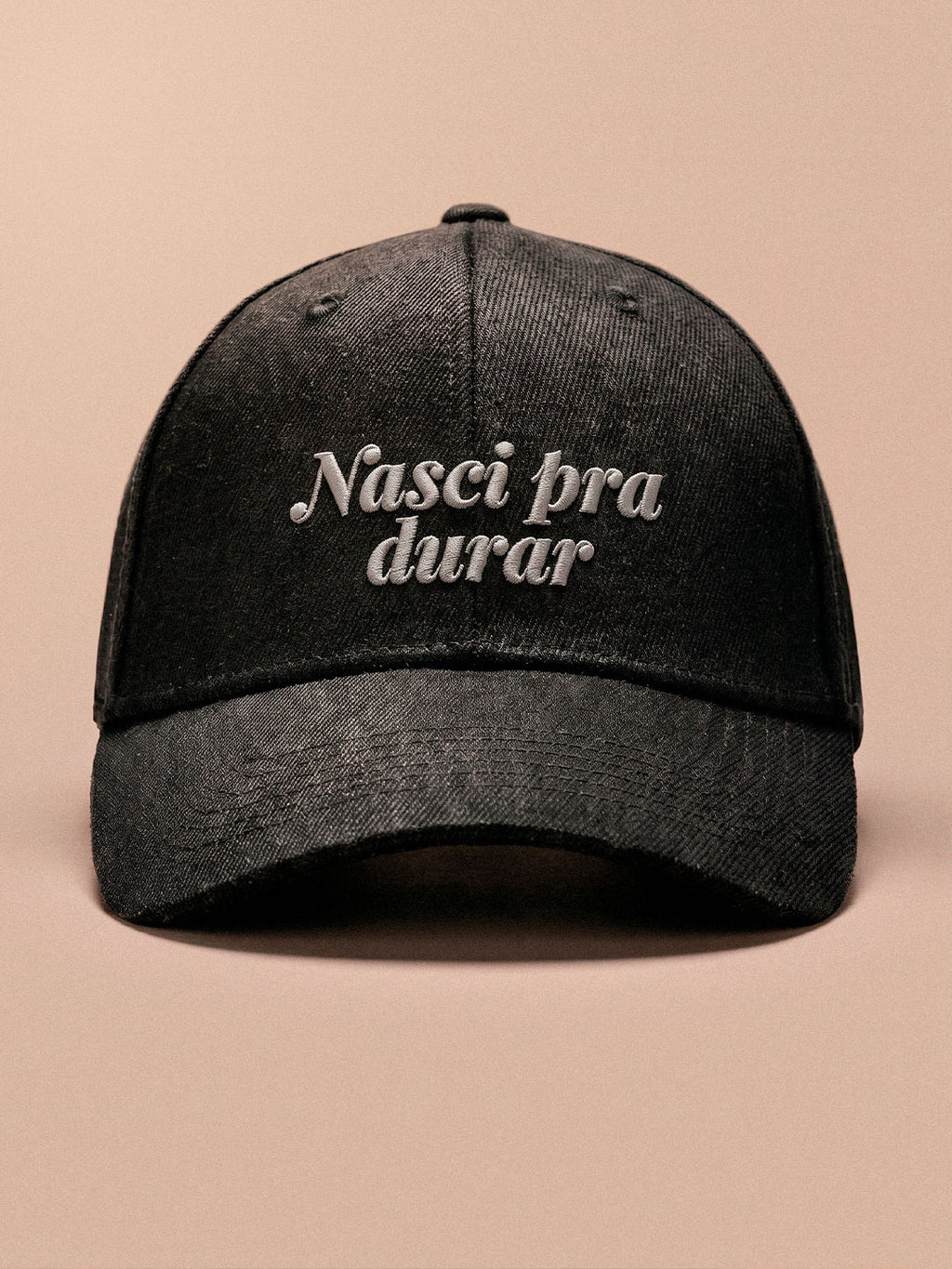 Boné de Cânhamo - Noir - Nasci para durar