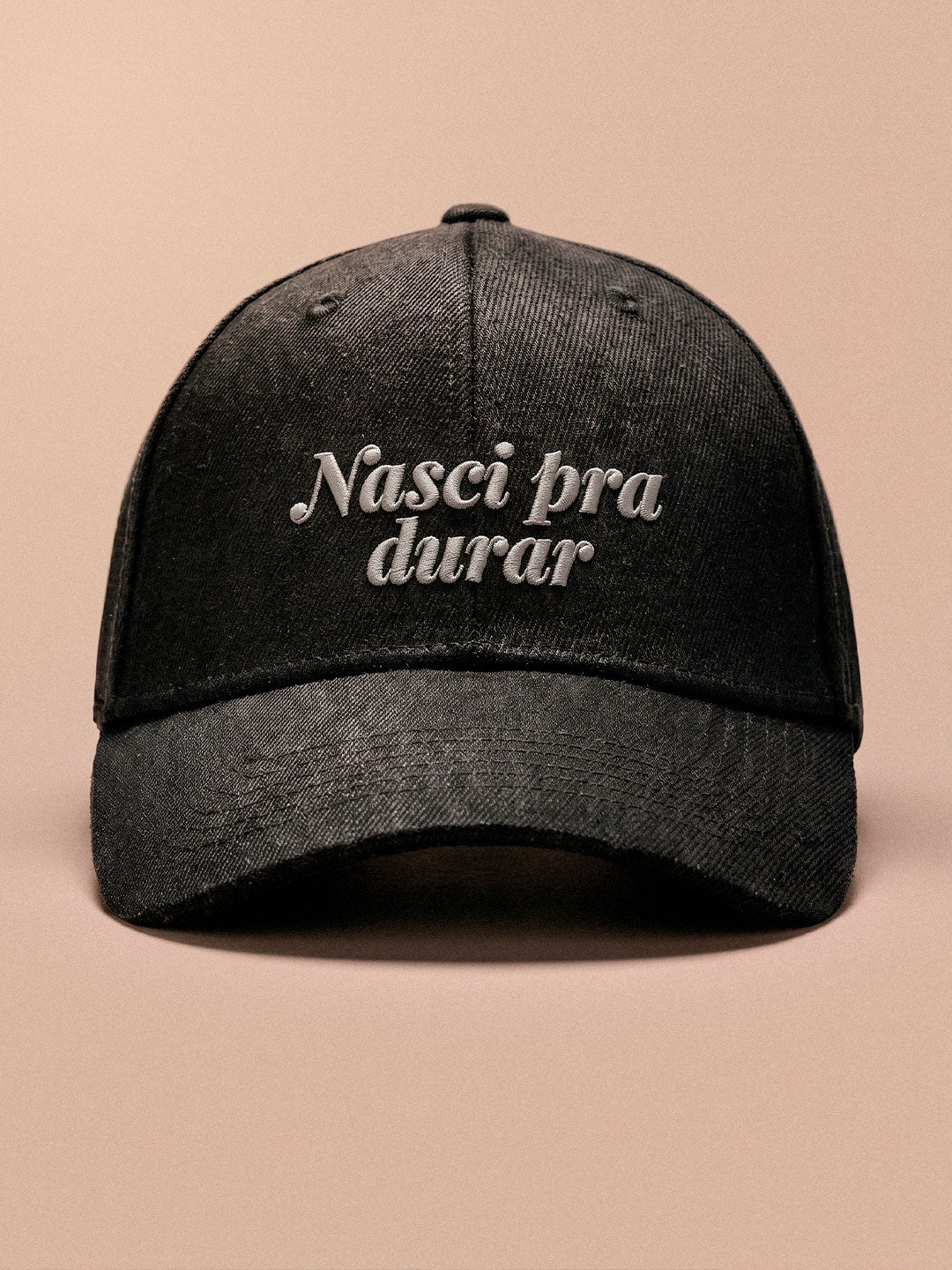 Boné de Cânhamo - Noir - Nasci para durar
