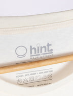 Camiseta Masculina de Cânhamo - Écru
