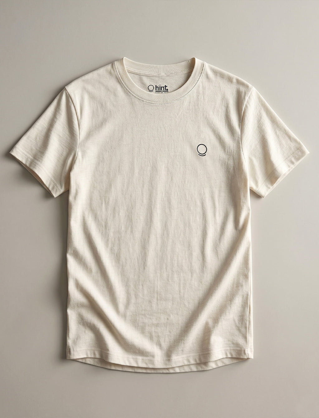 Camiseta Masculina de Cânhamo - Écru - Edição Brasil 2026