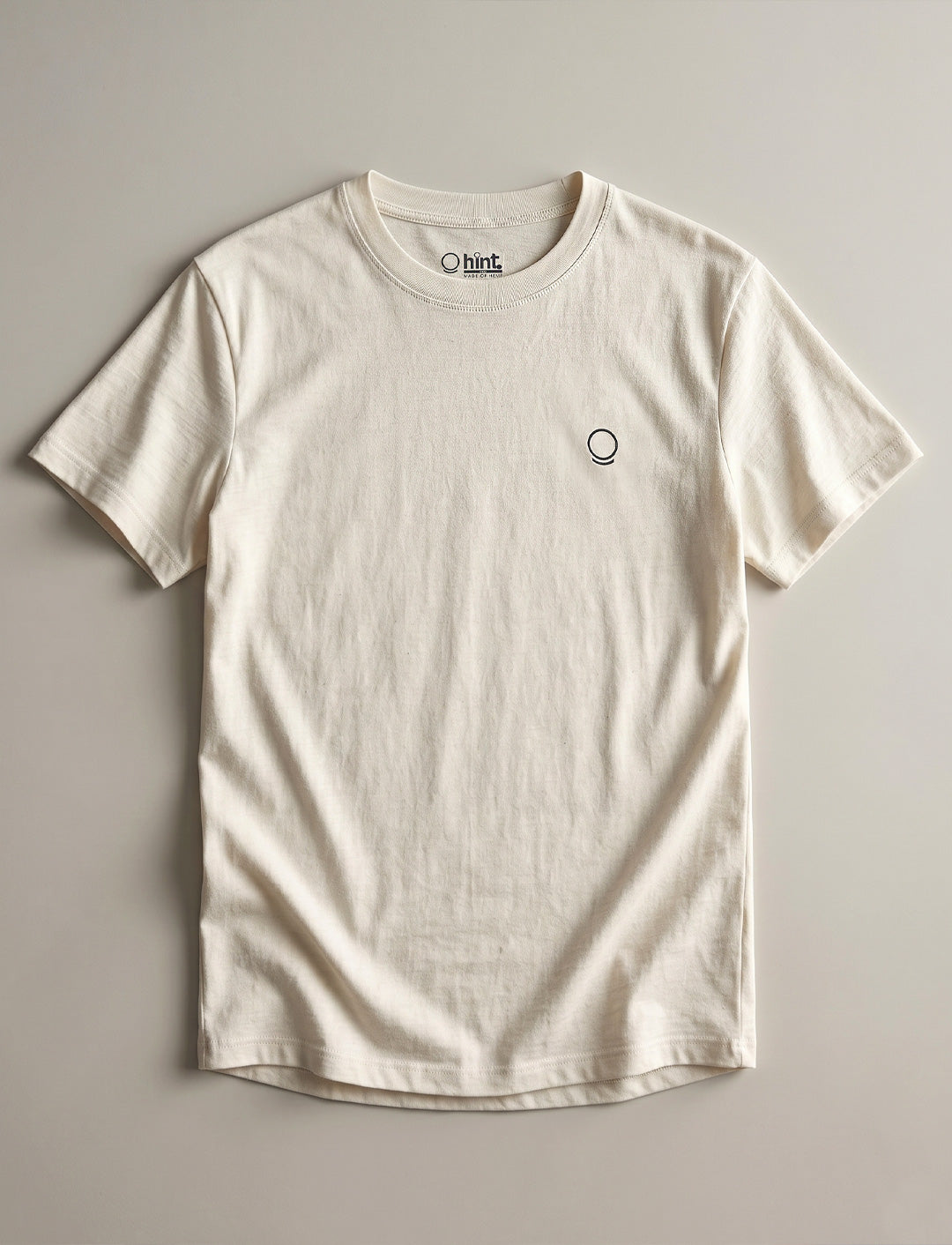 Camiseta Masculina de Cânhamo - Écru - Edição Brasil 2026