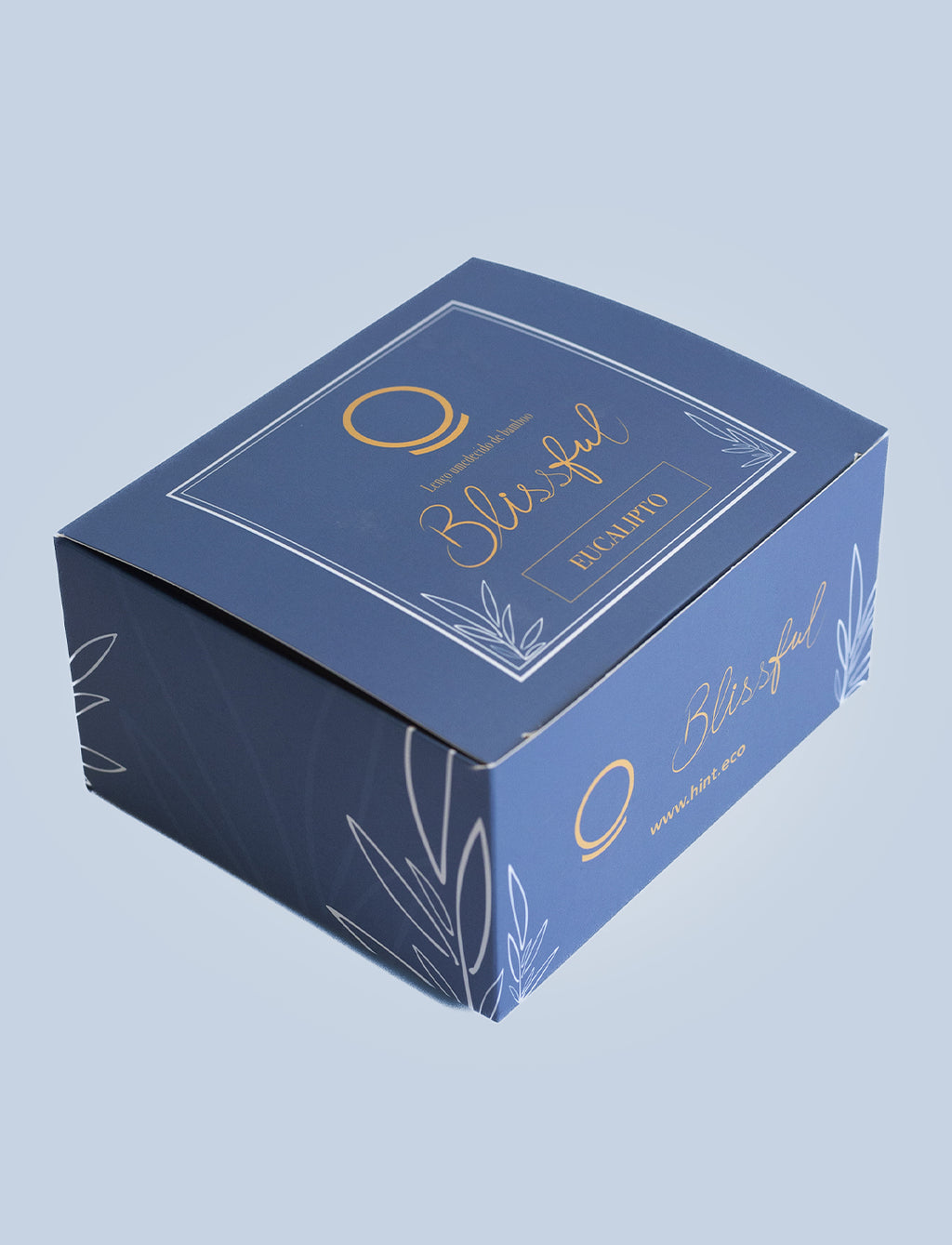 Blissful – Lenços Umedecidos de Bambu com Óleos Essenciais – Eucalipto | 50 Unidades
