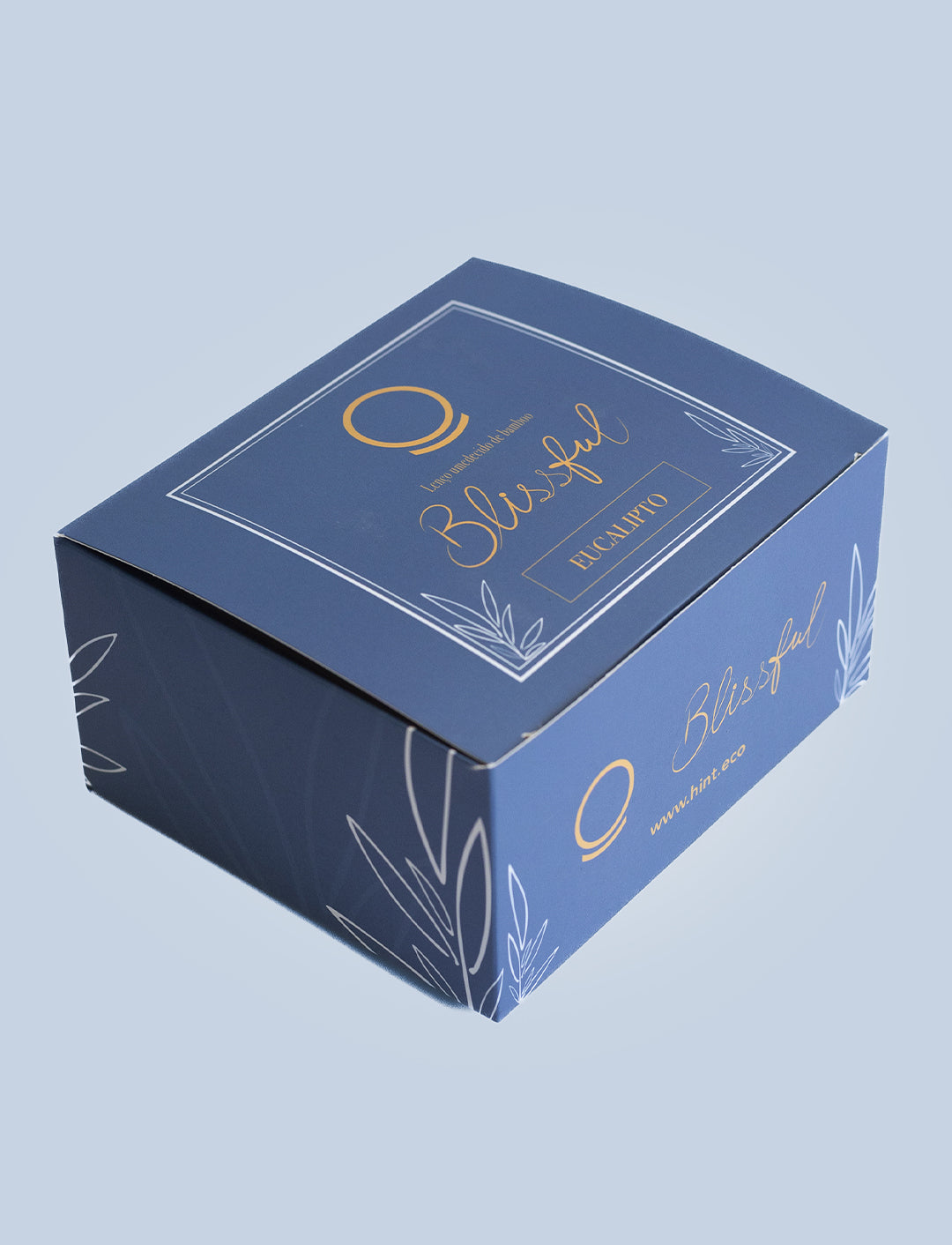 Blissful – Lenços Umedecidos de Bambu com Óleos Essenciais – Eucalipto | 50 Unidades