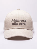Boné de Cânhamo - Natureza não erra