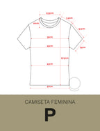Camiseta Feminina de Cânhamo - Noir