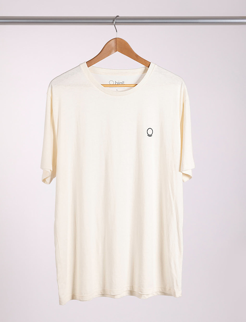 Camiseta Masculina de Cânhamo - Écru
