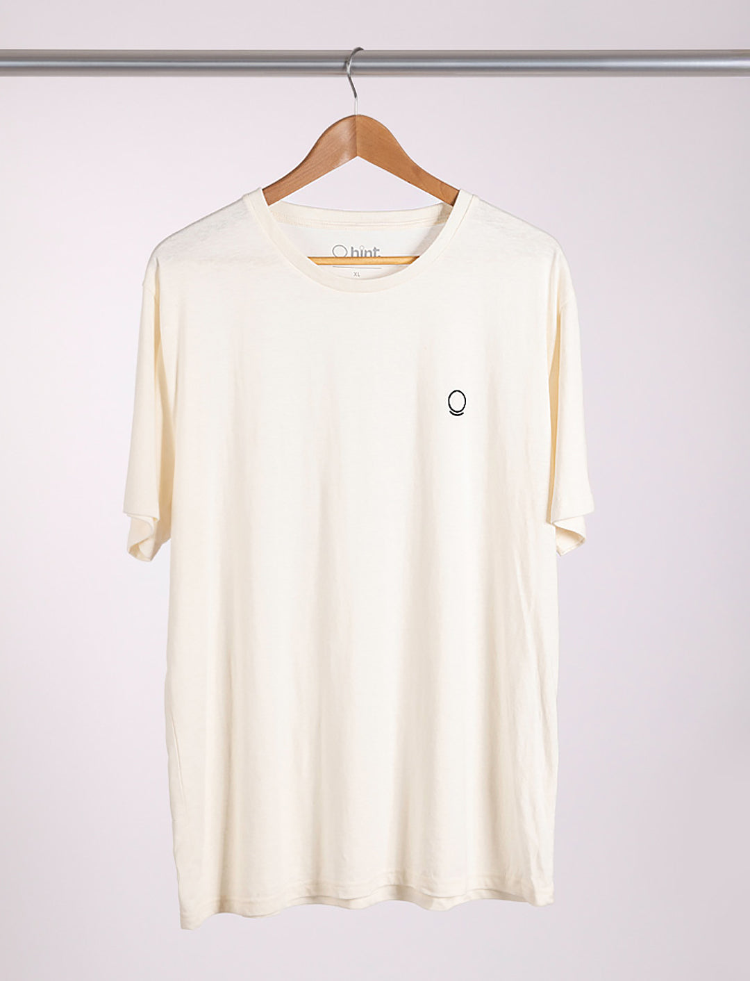 Camiseta Masculina de Cânhamo - Écru