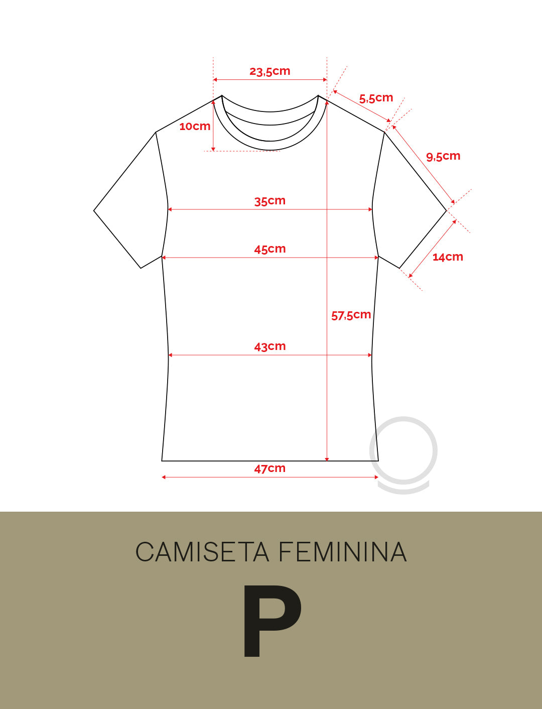 Camiseta Feminina de Cânhamo - Écru