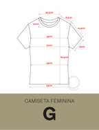 Camiseta Feminina de Cânhamo - Noir