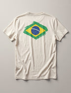 Camiseta Masculina de Cânhamo - Écru - Edição Brasil 2026