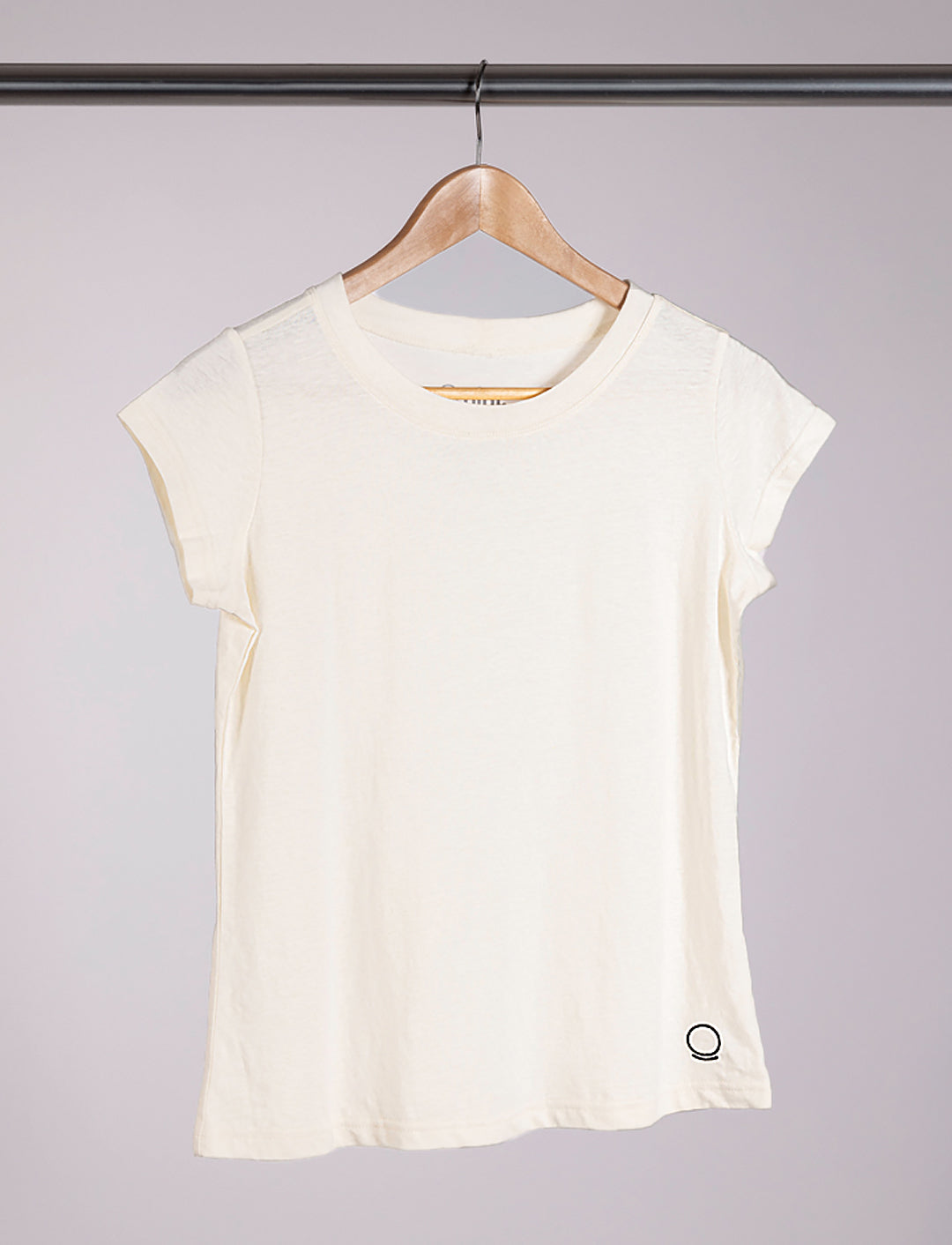Camiseta Feminina de Cânhamo - Écru