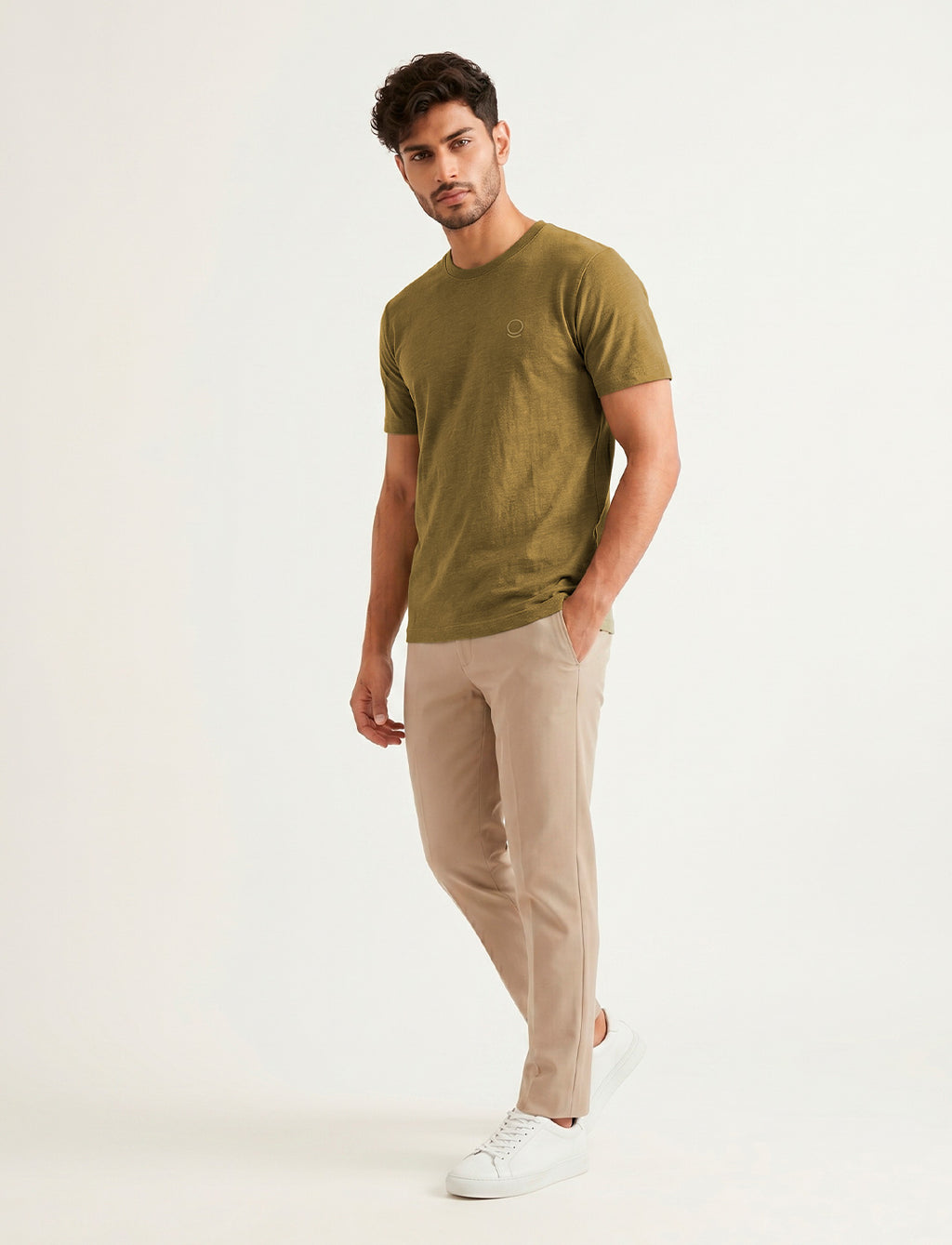 Camiseta Masculina de Cânhamo - Matchá
