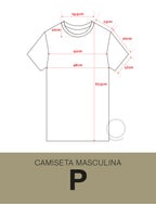 Camiseta Masculina de Cânhamo - Noir