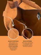Bolsa de Cânhamo - Tote Bag - Clay