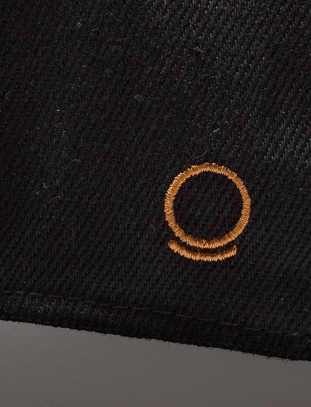 Boné Baseball de Cânhamo - Noir