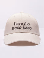 Bone de Canhamo - Ecru - Leve é o novo luxo