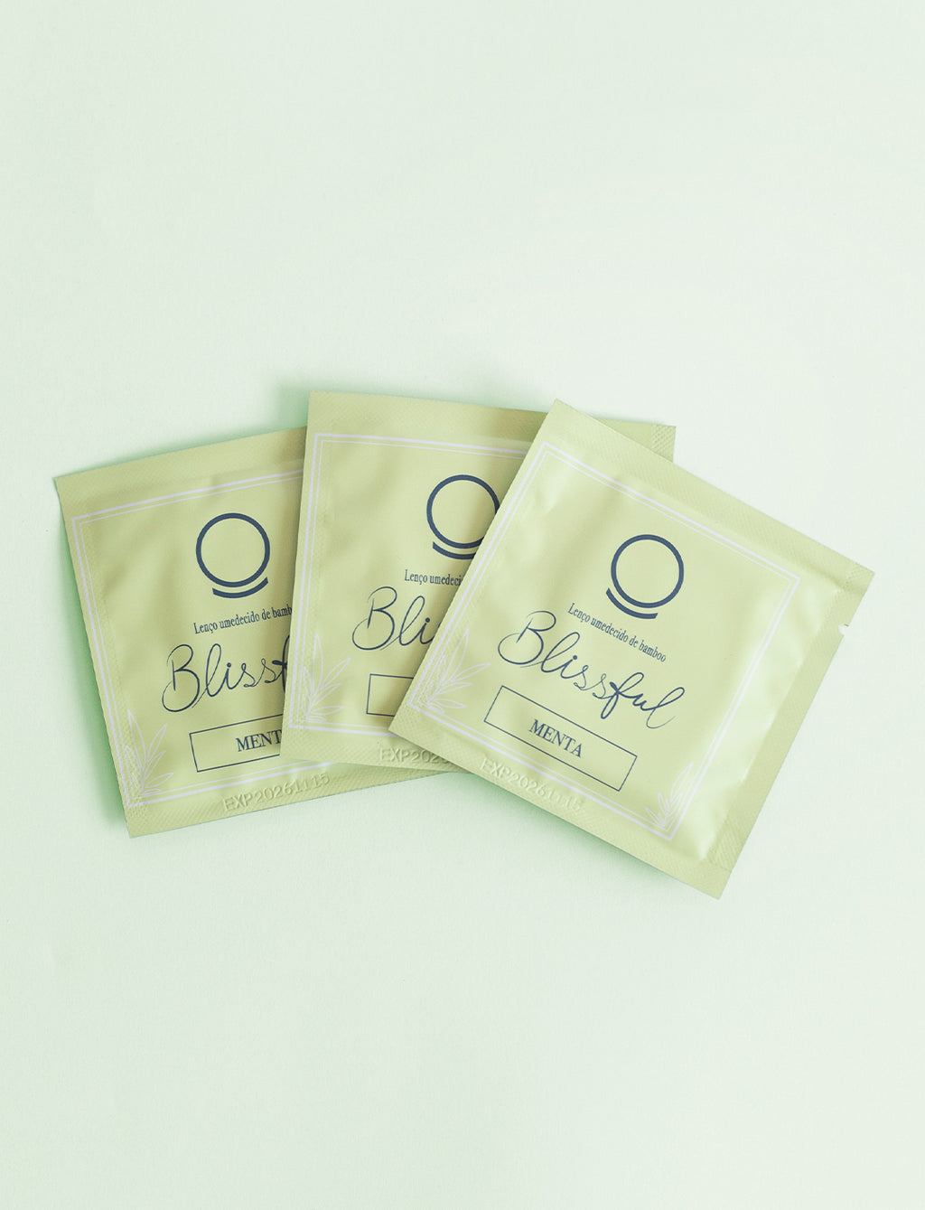 Lenços Umedecidos de Bamboo Blissful - Menta