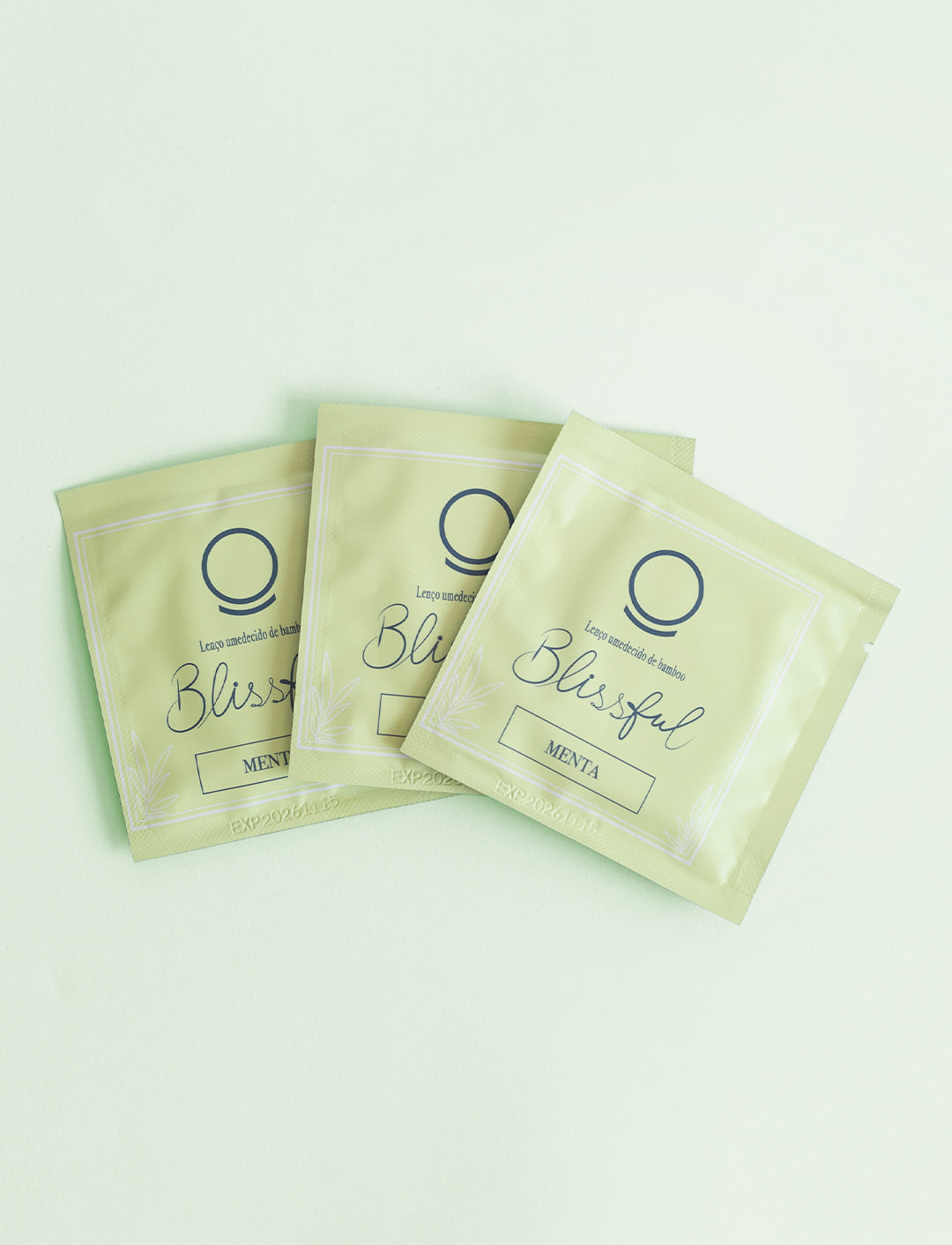 Lenços Umedecidos de Bamboo Blissful - Menta