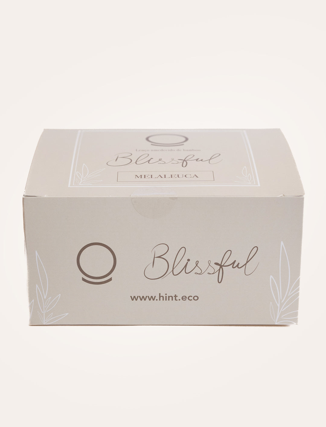 Blissful – Lenços Umedecidos de Bambu com Óleos Essenciais – Melaleuca | 50 Unidades