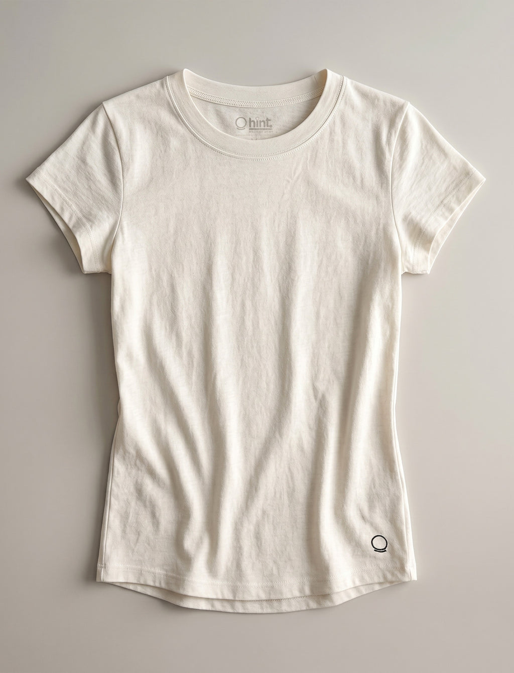 Camiseta Feminina de Cânhamo - Écru - Edição  Brasil 2026