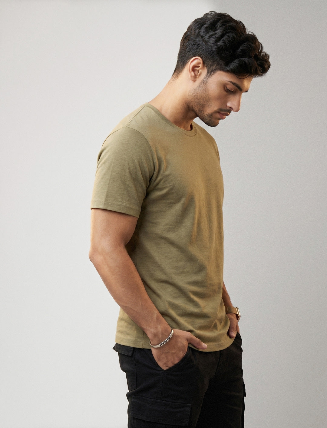 Camiseta Masculina de Cânhamo - Matchá